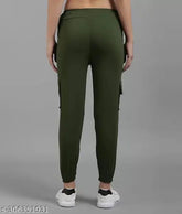 Stretchable cotton-lycra Toko pants combo pack (2pc), solid net, size 26, 28, 30, or 32